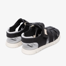 Camper Oruga Kids Sandals US-66730 Black Black Friday Sale